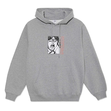 Polar Skate Co Dave Hoodie Third Eye Heather Grey